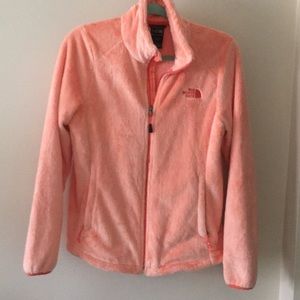 NorthFace fleece in salmon